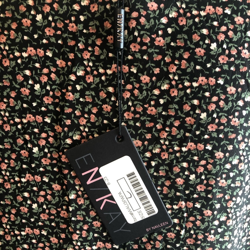 NWT Floral TUNIC Mini Dress EN/KAY - Picture 8 of 12